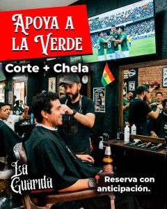 promo corte mas chela barberia 