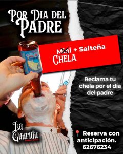 chela mas salteña mas tu corte en la barberia